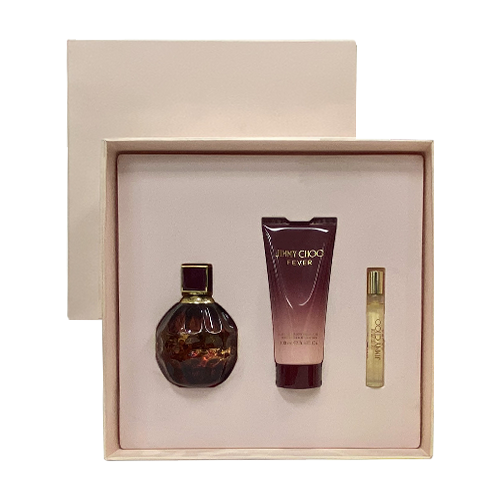 Bộ nước hoa NƯỚC HOA JIMMY CHOO FEVER EDP 100ML + Mini 7.5ml + Body lotion 100ml_TGNH