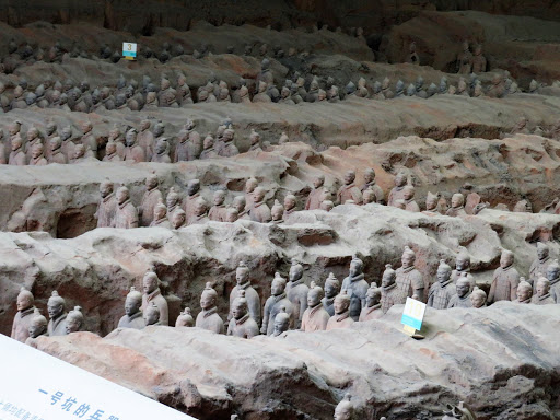 Terracotta Warriors of Xi'an China 2016