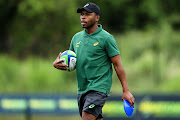 SA U20 Coach Bafana Nhleko during training.
