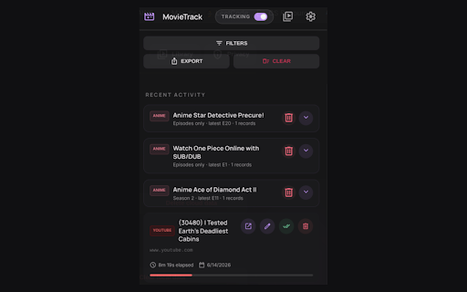 MovieTrack screenshot 3