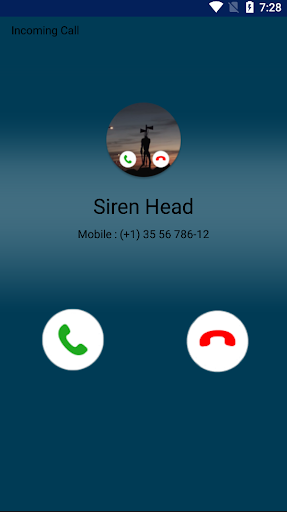 siren head - call prank