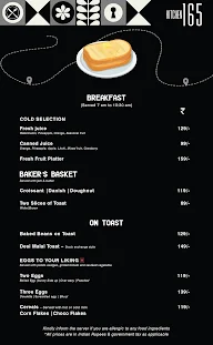 Kitchen 165 menu 1