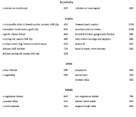 365 A.S. - Hyatt Regency menu 1