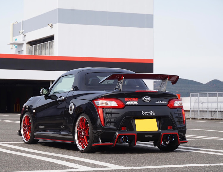 コペンのworkwheels・リザルタードメッシュ2・美尻ショットに関するカスタム事例の投稿画像1枚目