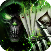 3D Poker Skull Theme Launcher