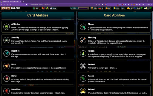 Barons Toolbox - Splinterlands Enhancement