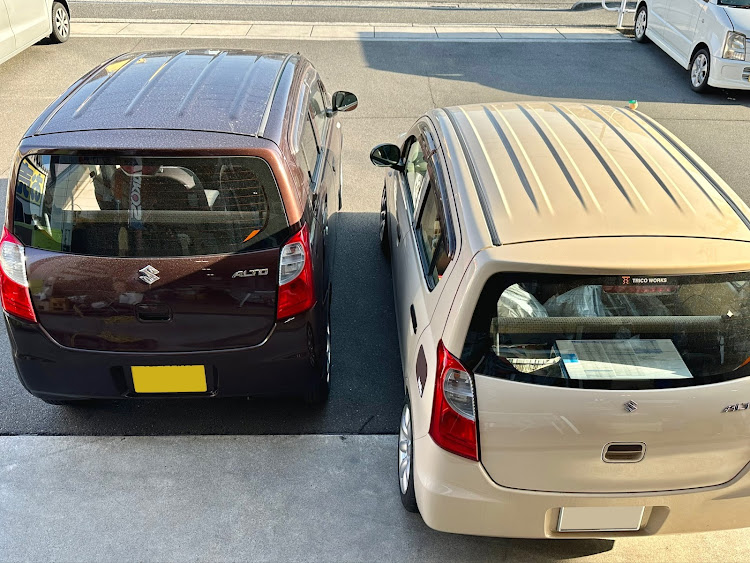 アルトの久々の洗車・前期と後期の違い・前期が好みに関するカスタム事例の投稿画像3枚目