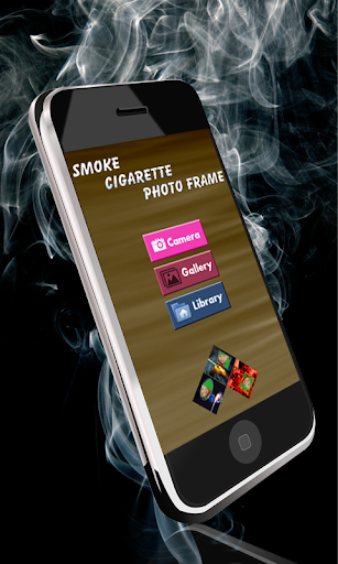 Smoke Cigarette Photo frame