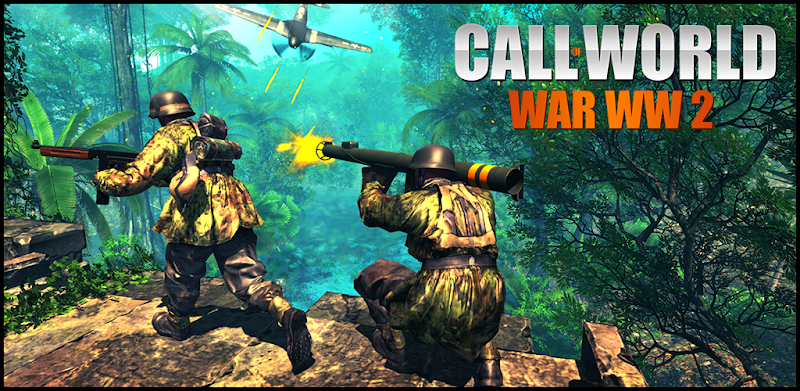 Call of World War WW2: Shooter Duty: Shooting Game