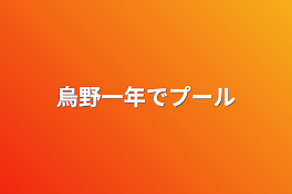 烏野一年でプール