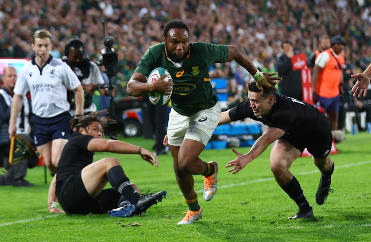 Lukhanyo Am of the Springboks is excited about their clash against the Aussies.