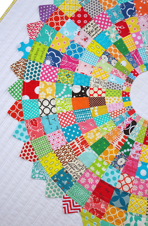 Giant Dresden Plate Quilt