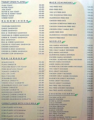 Super Fried Chicken Restaurant menu 