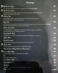 Govindam Retreat menu 1