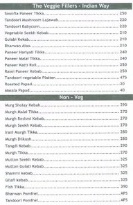 Royal Rasoi menu 7