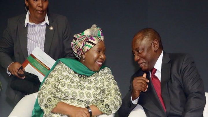 The main candidates of the ANC National Conference 2017 are Cyril Ramaphosa and Nkosazana Dlamini-Zuma.