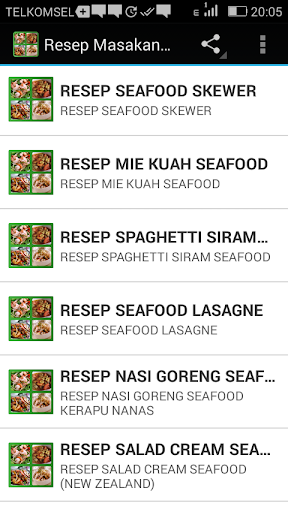 Resep Masakan Seafood