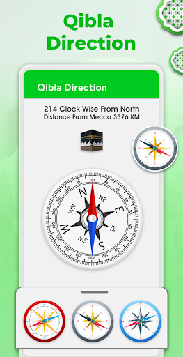 Screenshot Prayer Times: Qibla Finder