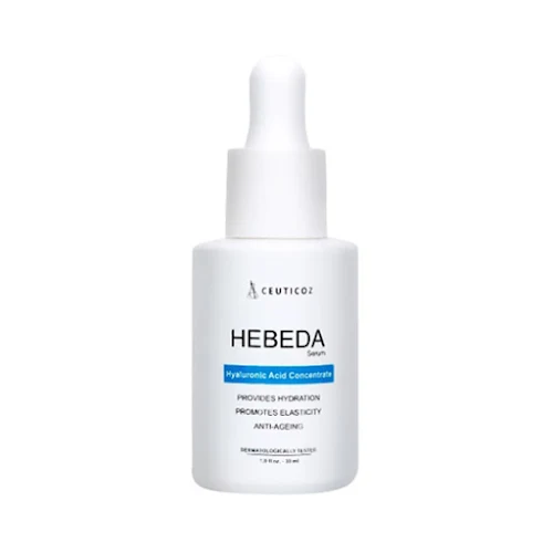 Serum Cấp Ẩm Sâu, Chống Lão Hóa Ceuticoz Hebeda Hyaluronic Acid 30ml _ HAPPYSKIN