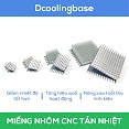 Nhôm Tản Nhiệt Cnc Có Keo Sẵn Loại Tốt (Màu Trắng) - Hàng Nhập Khẩu