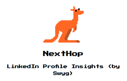 NextHop - LinkedIn Profile Insights (by Swyg) small promo image