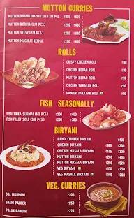 Nazeer Foods menu 2