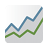 FRED Economic Data mobile app icon