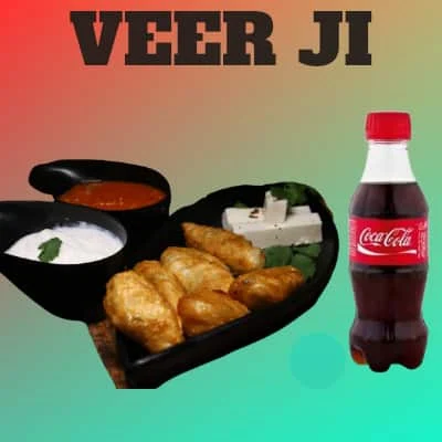 Fried Momos Combo + Cold Drink [250 Ml]