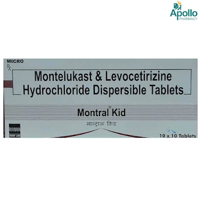 Montral Kid 4 Mg Tablet 10's