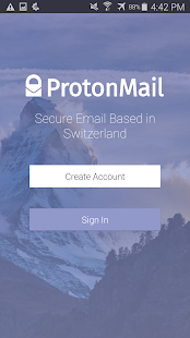  ProtonMail - messagerie chiffrée – Vignette de la capture d'écran  