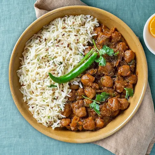 Punjabi Chole Rice Bowl