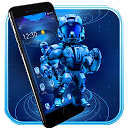 Download 3D Robot Tech Theme Install Latest APK downloader