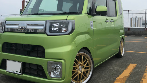 ウェイク La700sのマイカープロフ ホイール交換 車高調整に関するカスタム メンテナンスの投稿画像 車のカスタム情報はcartune