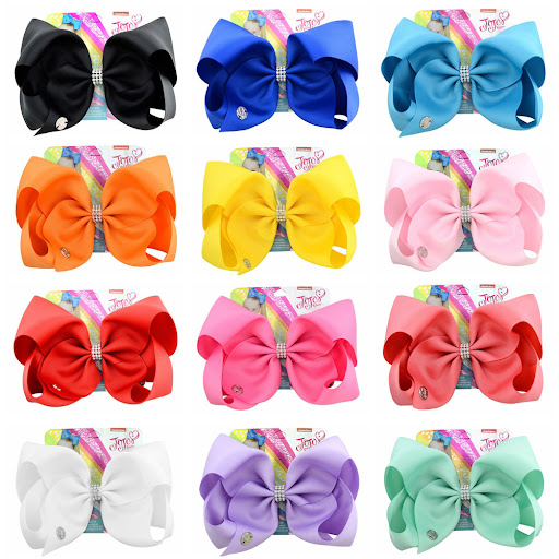 Title 1, Childrens Hair Accessories Jojo Bow And Curled ...