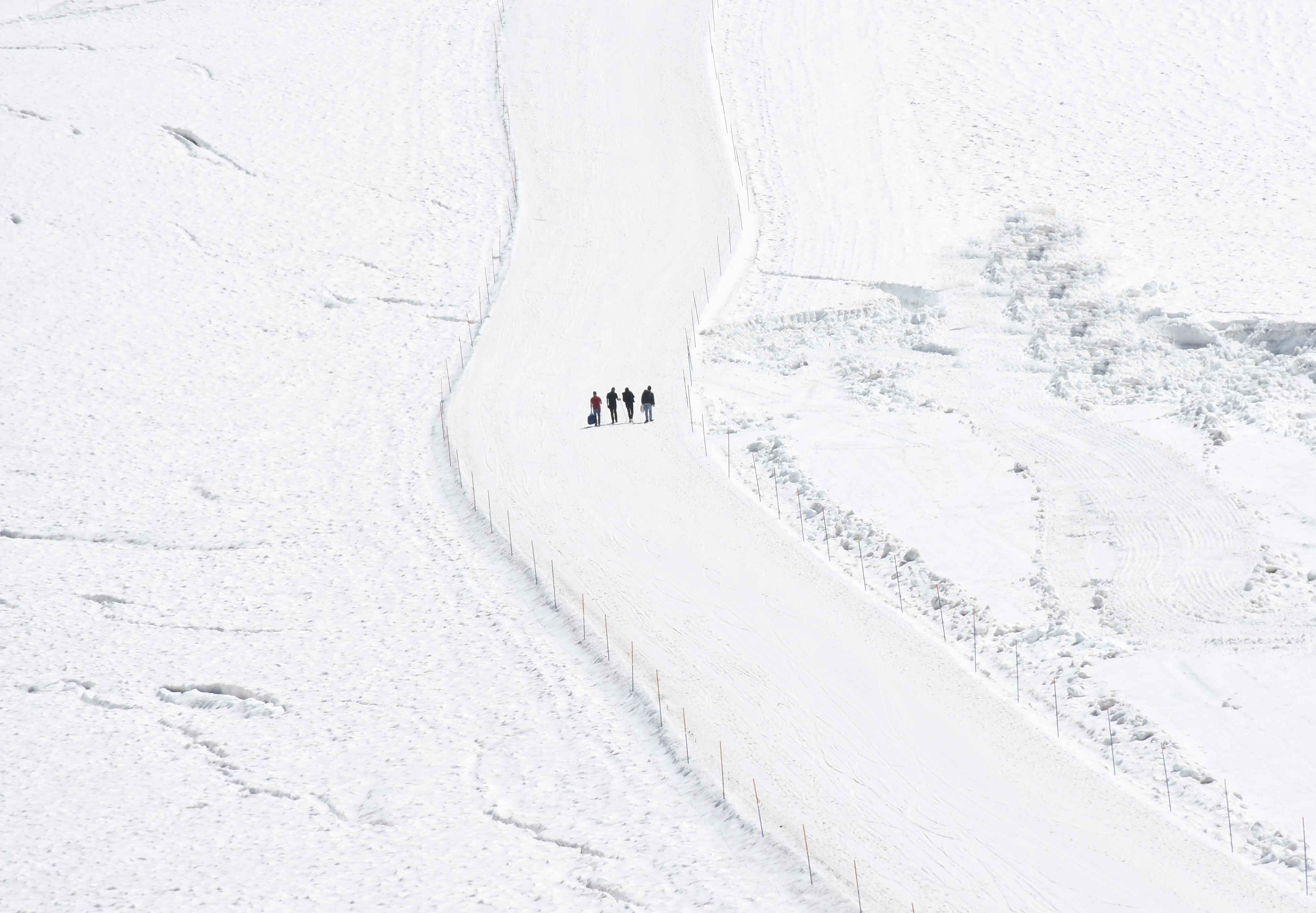 Passeggiata sulla neve di Maria Luisa