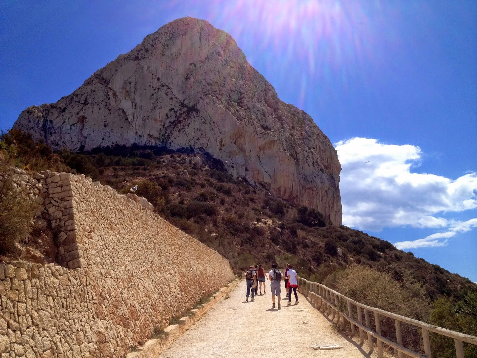 Скала Пеньон де Ифач (Parque Natural de Penyal D'Ifach), Кальпе, Испания