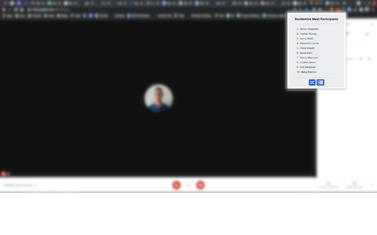 Randomize Meet Participants Preview image 2
