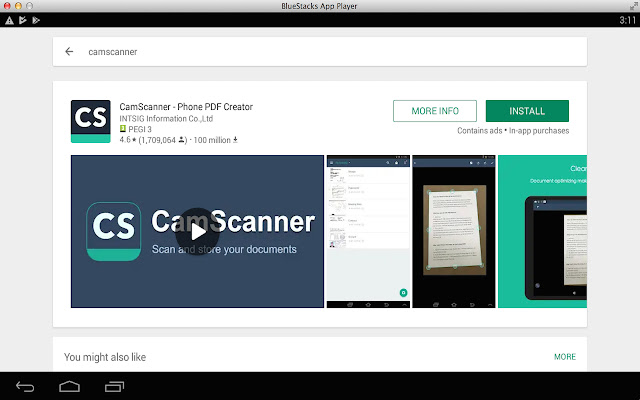 Install CamScanner for PC (Windows Mac) chrome extension