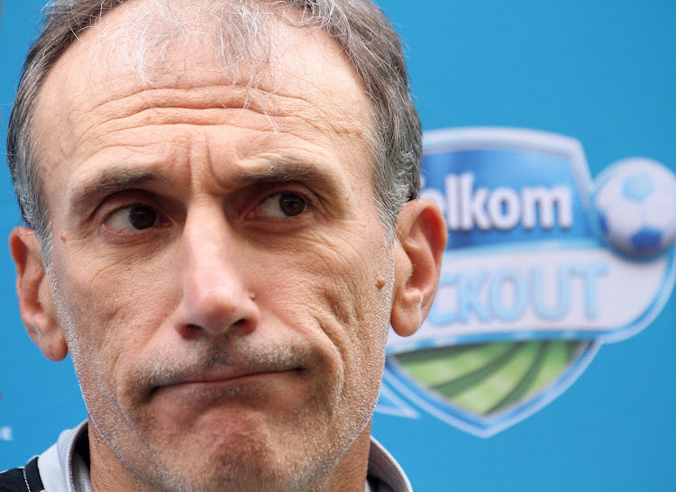 Giovanni Solinas during the Telkom Knockout semi final match Kaizer Chiefs and Orlando Pirates at Moses Mabhida Stadium on November 24, 2018 in Durban, South Africa.