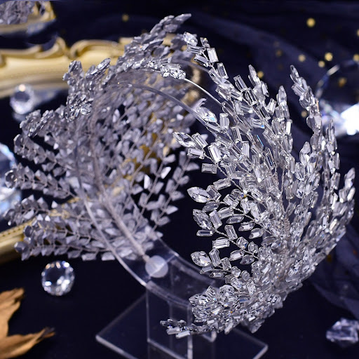 Title 3, New Headwear Rhinestone Headband Styling Ideas....