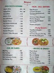 Dhar Darbar ( Family Garden Restaurant ) menu 2