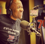 Radio 702 Breakfast Show host Xolani Gwala.