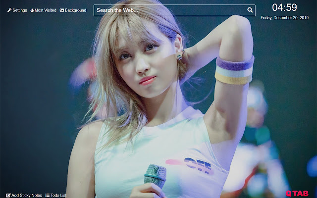 Momo Twice Wallpaper For New Tab