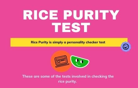 Rice Purity Test Preview image 0