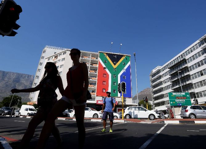 Kloof street in Cape Town's CBD.