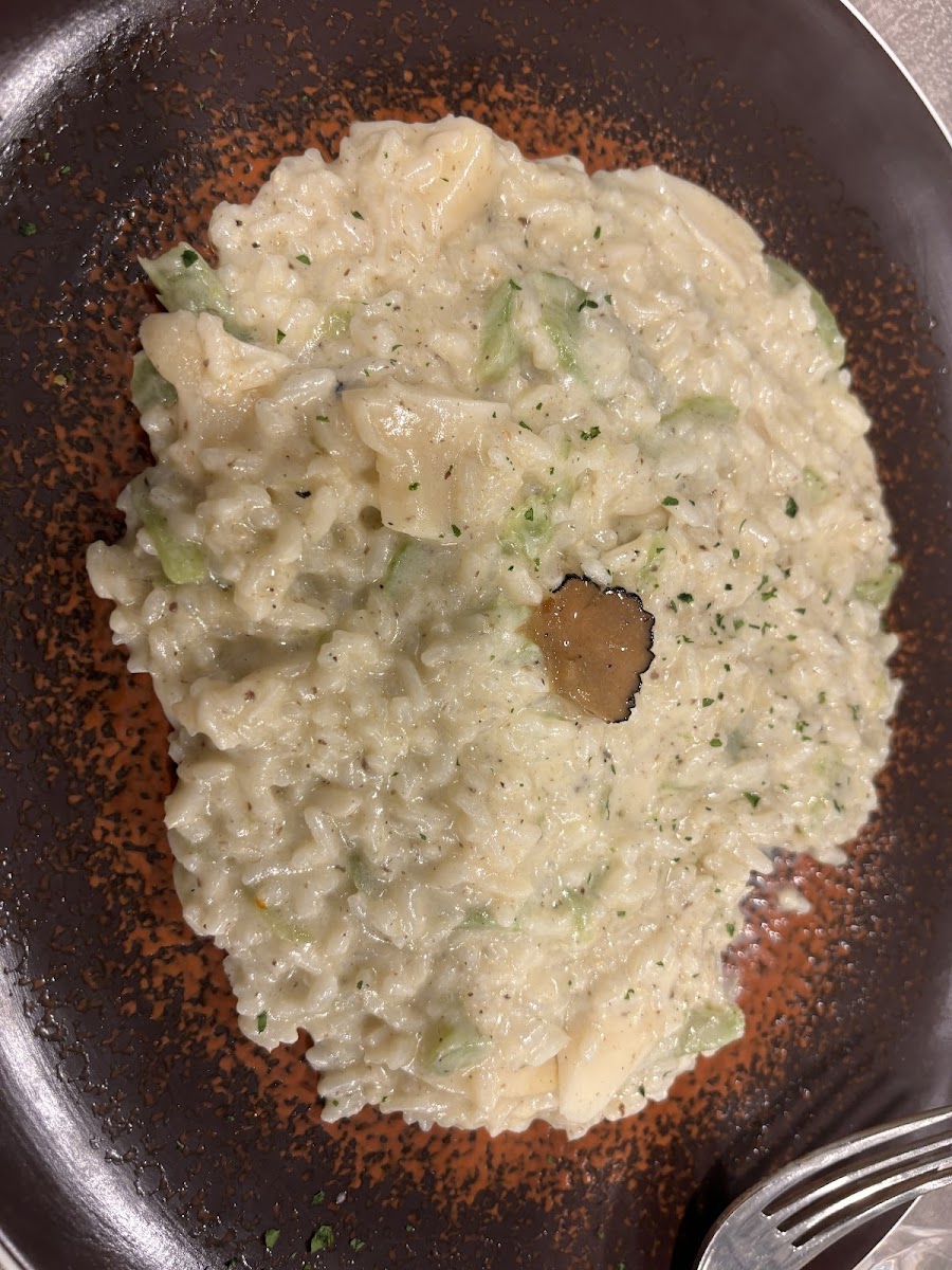 Truffle risotto with cuttlefish