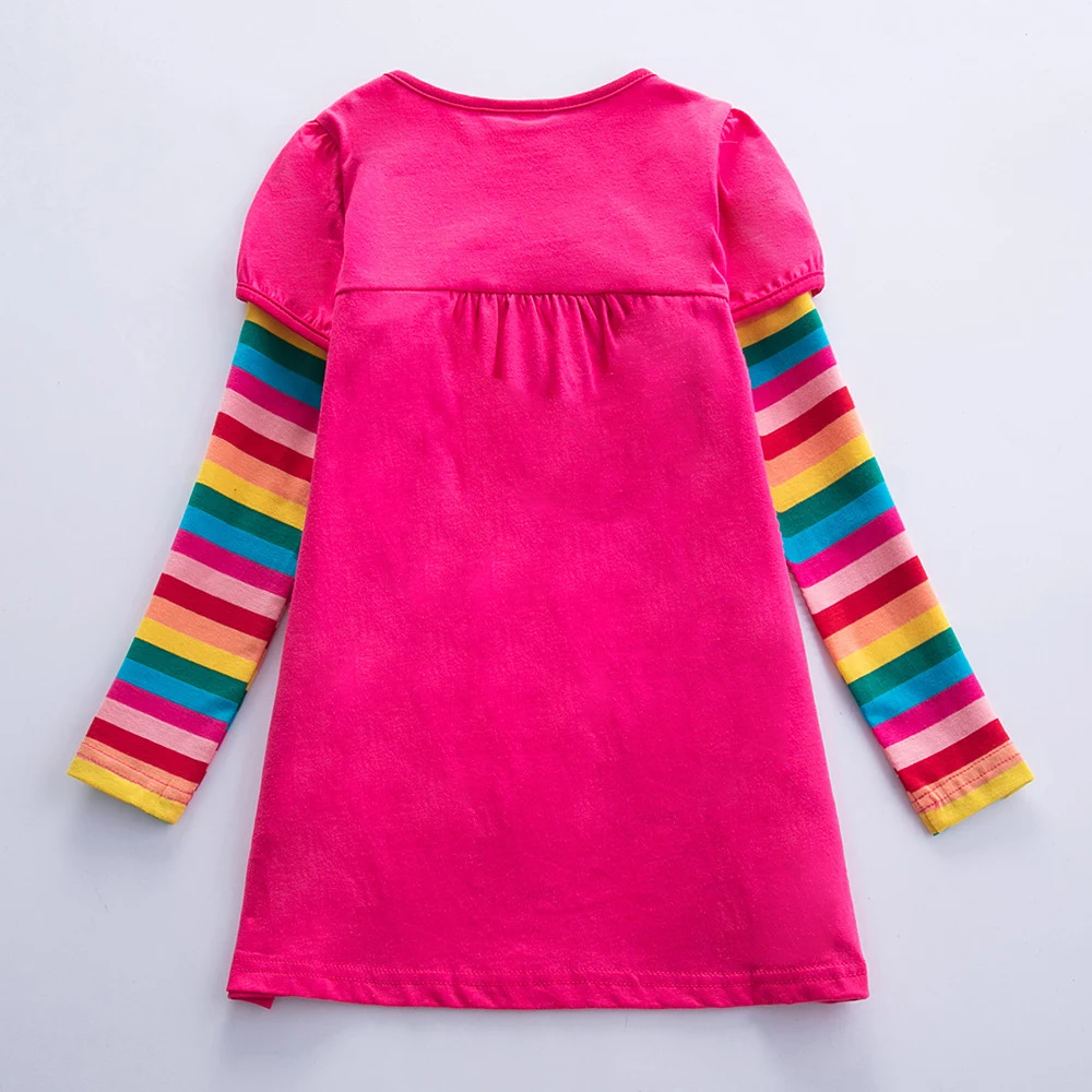 Title 4, Robe à manches longues brodée de papillons pour...