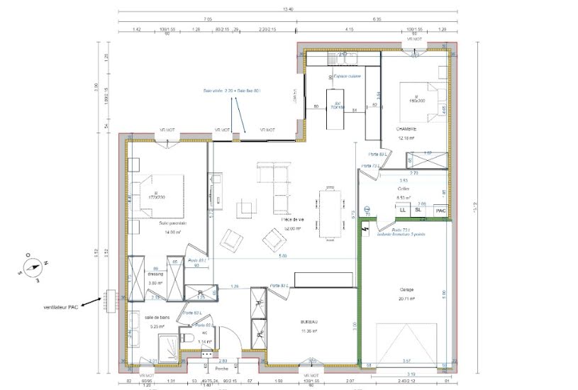  Vente Terrain + Maison - Terrain : 511m² - Maison : 106m² à Pecqueuse (91470) 