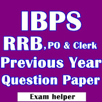 IBPS RRB PO Previous Year Question Papers