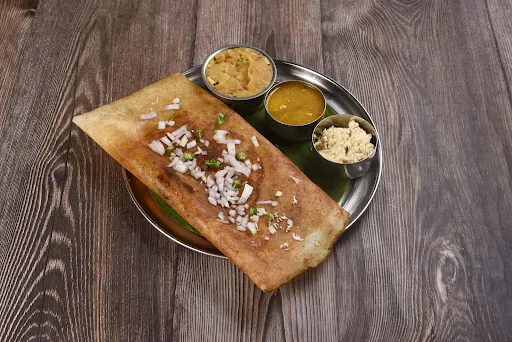 Coconut Onion Masala Dosa